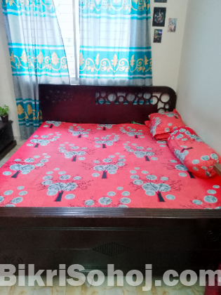 মালেশিয়ান শক্ত কাঠের তৈরি খাট